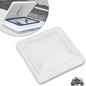 Solid Spare For RV Replacement 14"X14" Roof Vent Cover White Camper Vent Cover