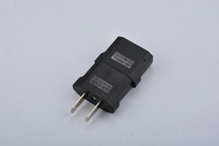 12 PCS EU Euro Europe to US USA Power Jack Wall Plug Converter Travel Adapter Us