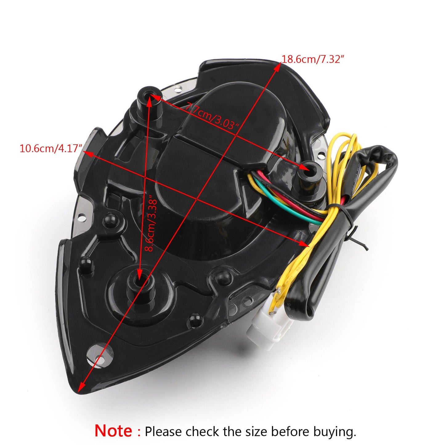 Smoke LED Taillight integrated Turn Signals for Yamaha XV1700 Road Star 2004-15