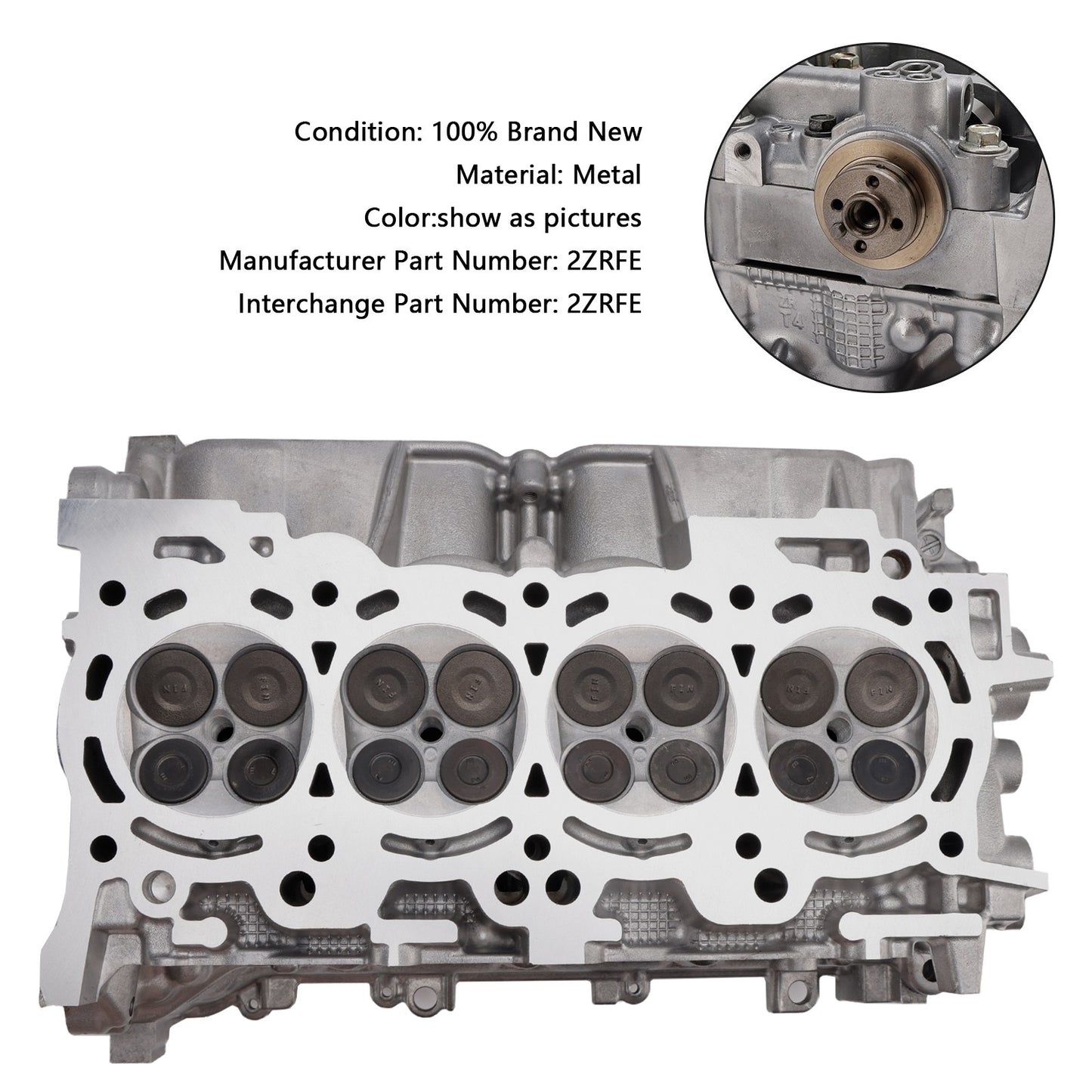 2ZRFE Cylinder Head For Toyota MATRIX COROLLA 1.8L 2009-2018