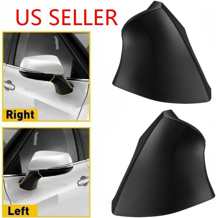 LH+RH Rearview Side Mirror Triangle Base Cover For Toyota Highlander 2020-2022