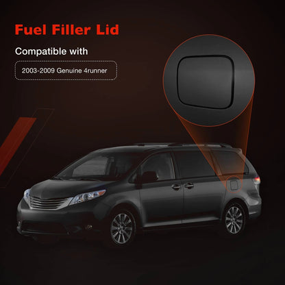 Fuel Gas Filler Tank Cover Door Lid Cap For 2011-2019 Toyota Sienna 77350-08020