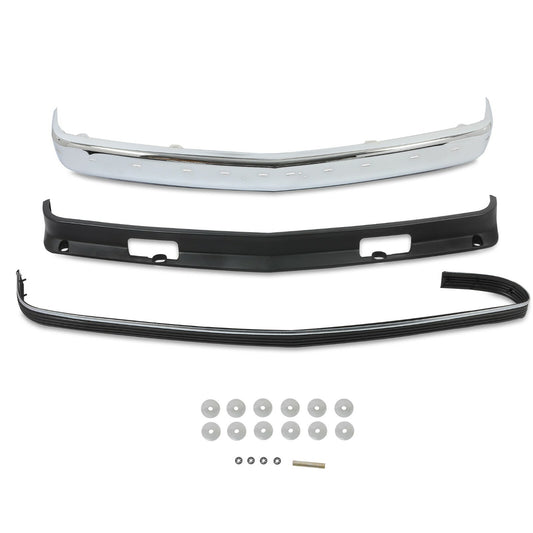 Solid Spare Front Bumper Kit Deflector For 1988-2000 Chevrolet GMC C/K 1500 2500 3500 Yukon