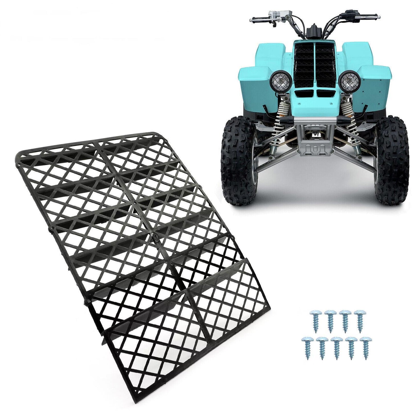 Solid Spare Plastic Radiator Mesh Grille only For Yamaha Banshee YFZ350 1987-2006