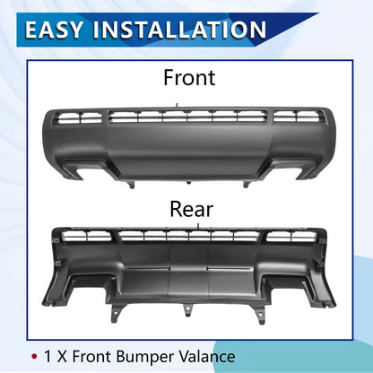 Solid Spare NEW For Toyota Tundra 2009-2013 Textured Front Lower Bumper Valance Cover