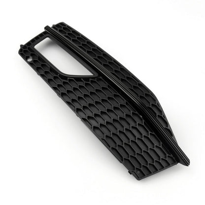 1x Left Bumper Fog Light Lamp Cover Grille Grill For Audi A4 S-line S4 13-15 USA