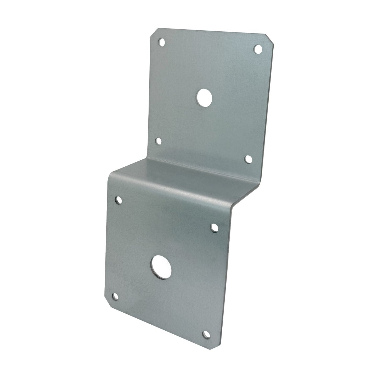 Galvanized Deck Joist Tie Plate, Z Bracket for 2x4 Cross Joist and 4x4 Post (6)