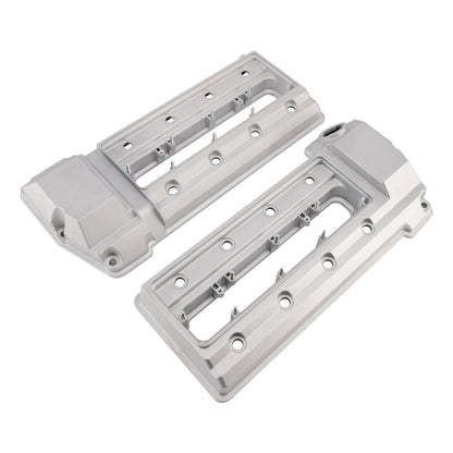 Left+Right Engine Valve Cover For BMW 540i E39 740i 740iL1998-2001 E38 X5 Z8