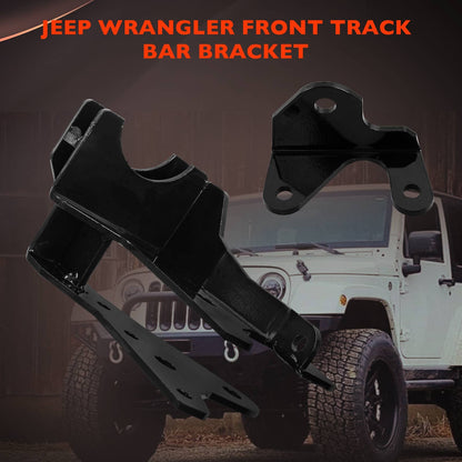 Front Track Bar Relocation Bracket For 07-18 Rough Country Jeep JK Wrangler 1118