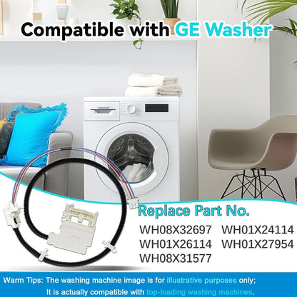 For GE Washing Machine WH08X37938 Door Lid Lock Switch Kit WH08X32697 WH08X31577