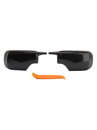 2x M Style Wing Car Side Mirror Cover Caps for BMW E46 Sedan E39 4DR 1998-2005