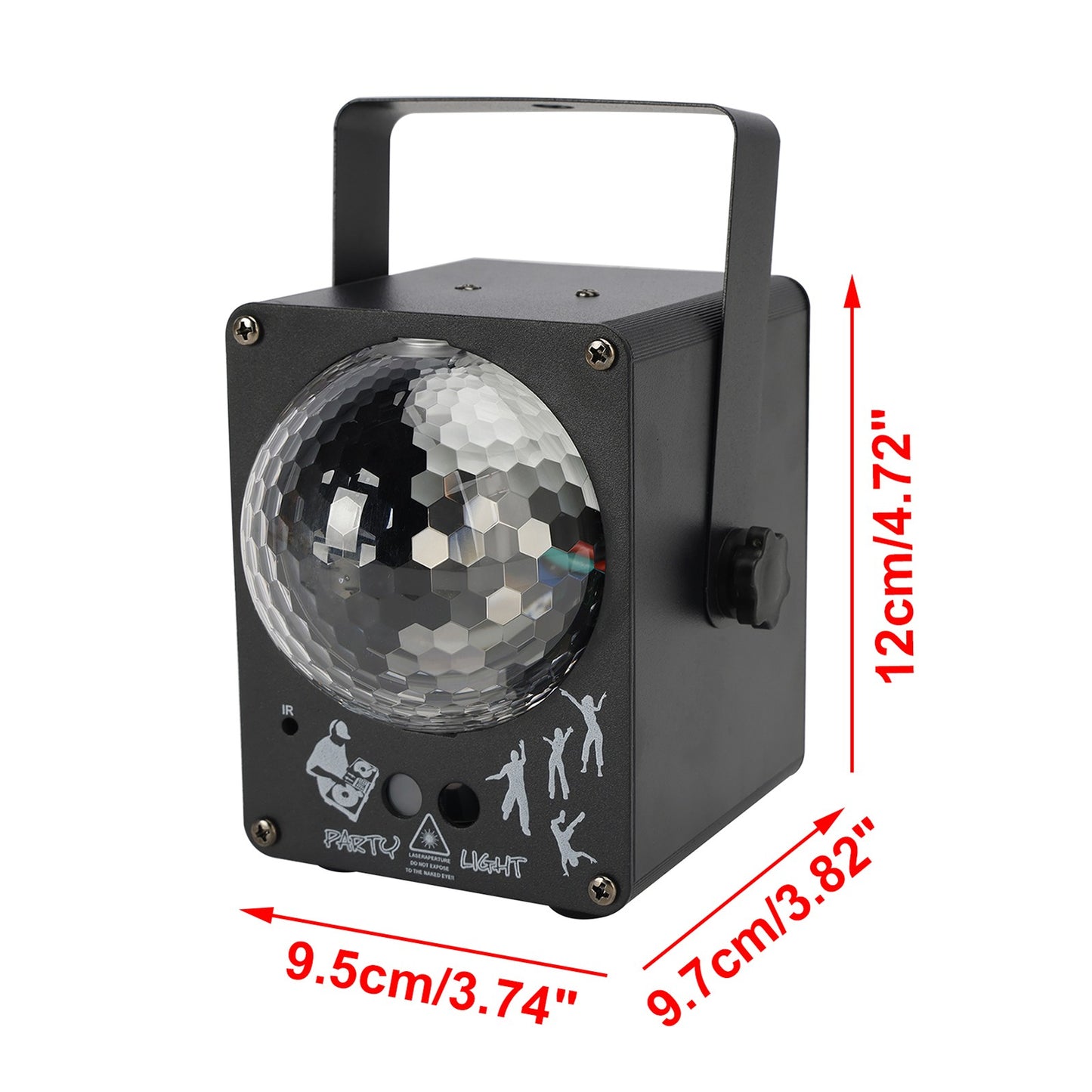 LED Laser Light RGB Lights 60 Patterns Magic Ball Stage Lighting DJ Disco Party