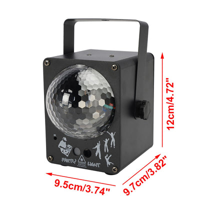 LED Laser Light RGB Lights 60 Patterns Magic Ball Stage Lighting DJ Disco Party