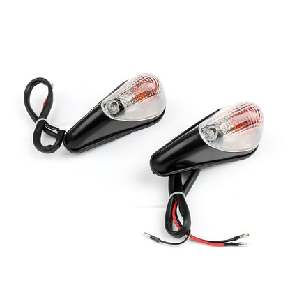 Clear Front Turn Signals For Kawasaki Ninja EX 250 88-07 EY