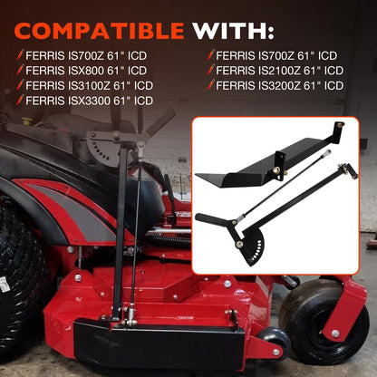 61" ICD Deck Lawn Mower Chute Blocker Fits Ferris IS700Z ISX800 ISX2200 ISX3300
