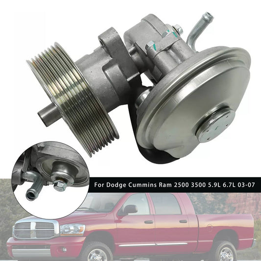 Solid Spare Mechanical Vacuum Pump 5102084AA For Dodge Cummins Ram 2500 3500 5.9L 6.7L 03-07