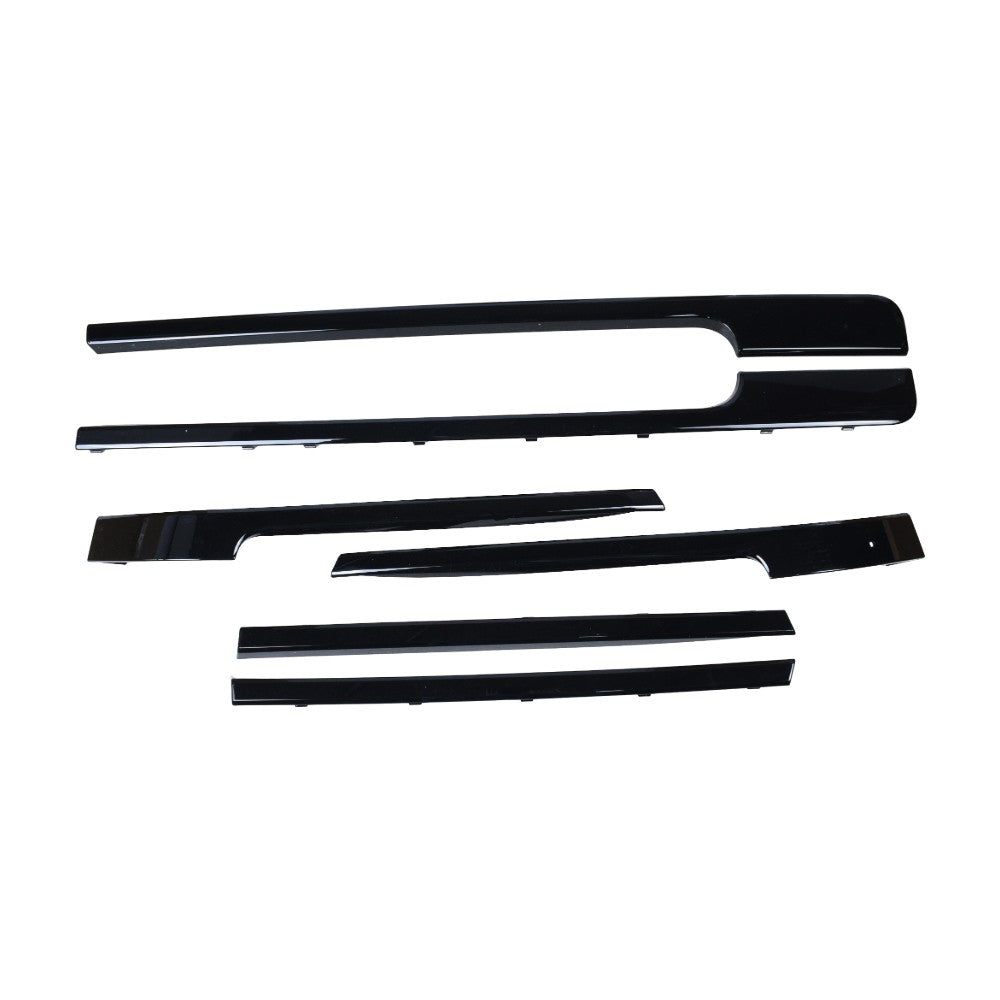 Door Side Body Molding Trim Strip Kits for 2013-22 Range Rover L405 Black