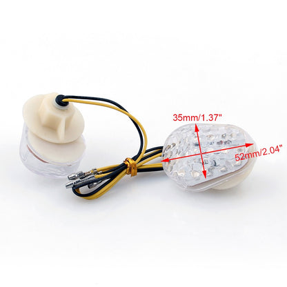 LED Turn Signals Kawasaki ZX6R 1998-2013 ZX10R 2004-2013 ZX 7R 9R ZZR600 W  NEW
