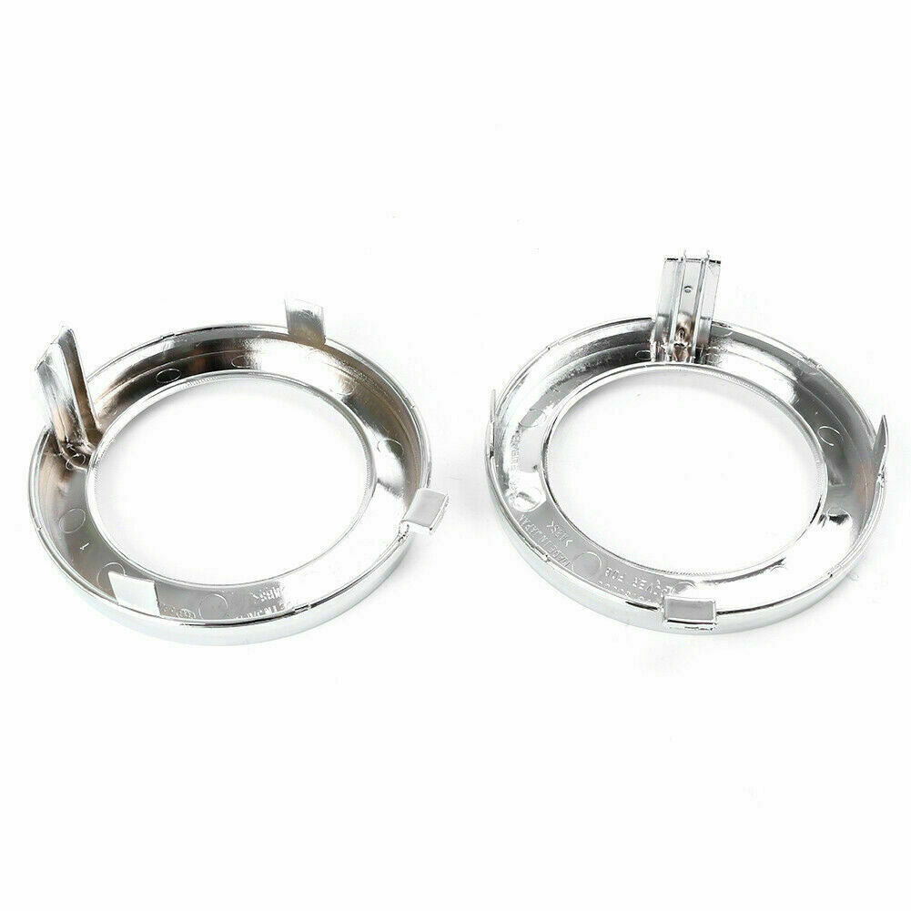 For Subaru Forester 2009-2013 Front Clear Fog Light &  Fog Lamp Cover Trim Ring