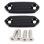 Black mirror delete blanking plates fits Kawasaki ZX6-R ZX6R ZX636 636 2013-2026