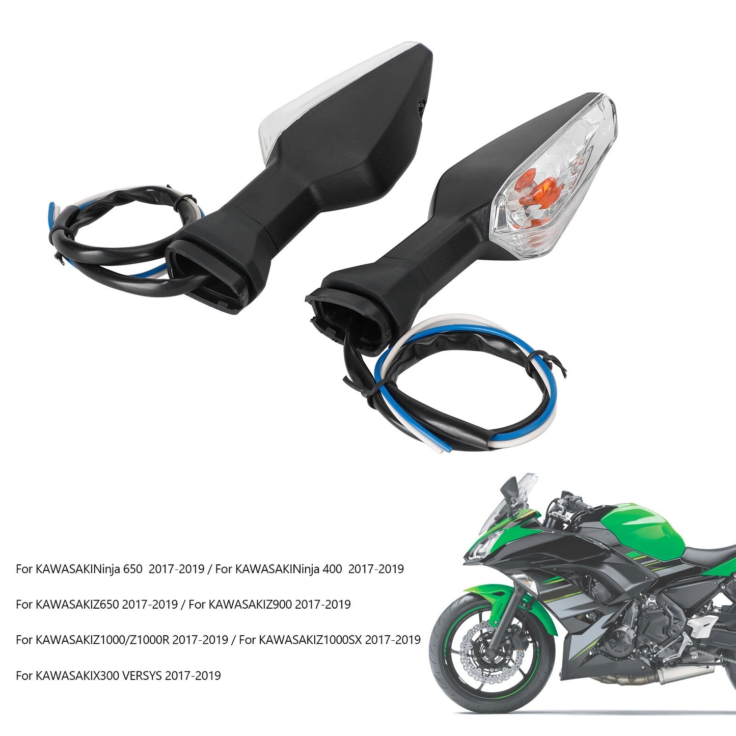 Turn Signal Light Indicator Lamp For Kawasaki Ninja400 Z650 Z900 Z1000 Z1000SX