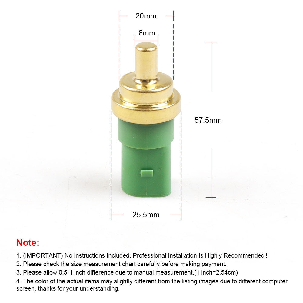 4-Pin Coolant Temperature Sensor Fit Audi A4 Volkswagen Beetle Golf Jetta Seat