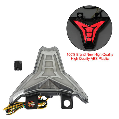 Integrated Tail Light Turn Signal Fit KAWASAKI Ninja ZX10R Z1000 Black 2013-2022