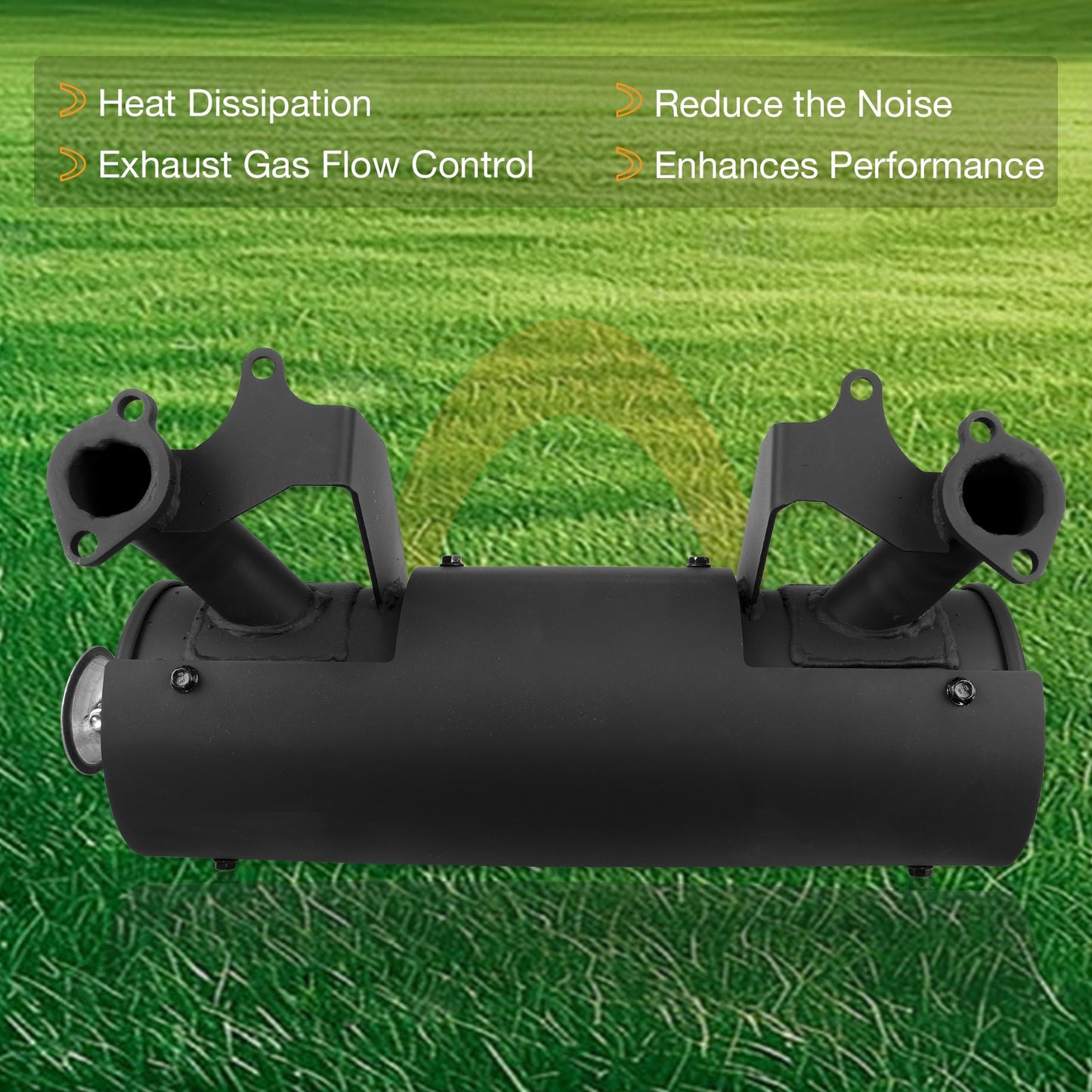 Muffler For Briggs & Stratton Vanguard EFI BS 29-35 hp Shield Big Block 846819