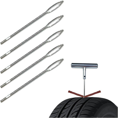 20 Pieces Replacement Split Eye Insertion Needle for Tire Plug Reamer Tool