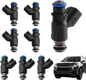 8x 12613411GM Flex Fuel Injectors For 2010-14 Chevy Tahoe GMC Sierra 4.8 5.3 6.0