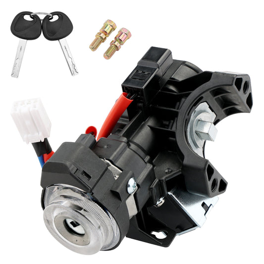 Solid Spare Ignition Lock Cylinder Switch & Cylinder Housing w/ Keys For 17-22 Kia Sportage