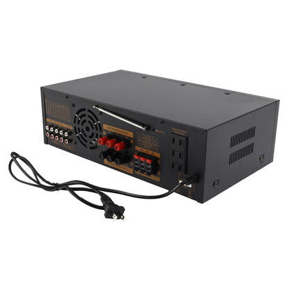 3000W Peak Stereo HiFi Power Amplifier High-Power 5.1Channel Subwoofer Amplifier