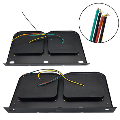 2Pcs Tail Light For Nissan UD Truck Tail Lamp 1995-2013 LH +RH Waterproof 24V US