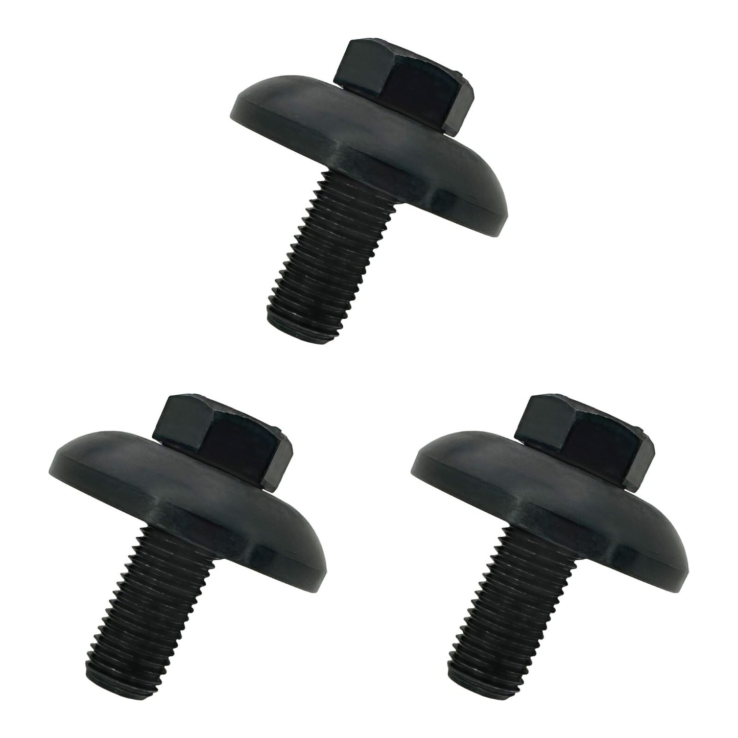 (3) Blade Bolt & Washer Assembly for Husqvarna Poulan Roper Craftsman 532193003