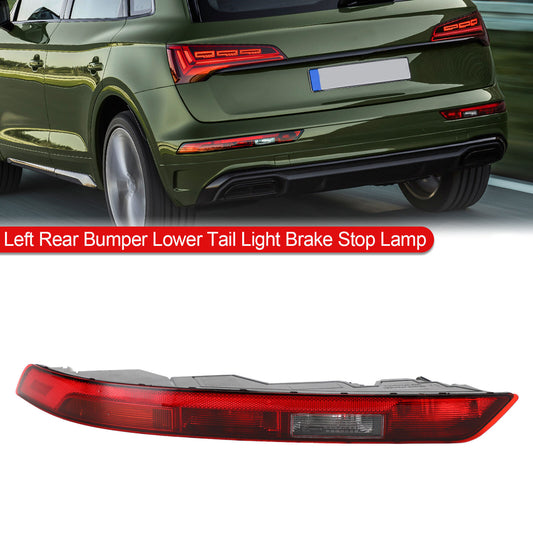 Left Rear Bumper Lower Tail Light Brake Stop Lamp For Audi Q5 US Version 2018-21