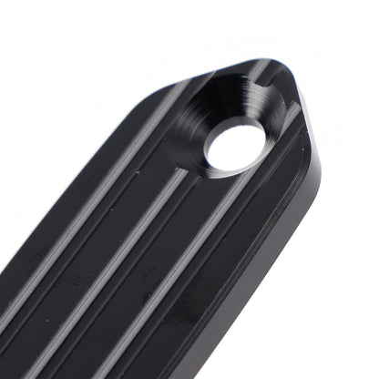 Black mirror delete blanking plates fits Kawasaki ZX6-R ZX6R ZX636 636 2013-2026