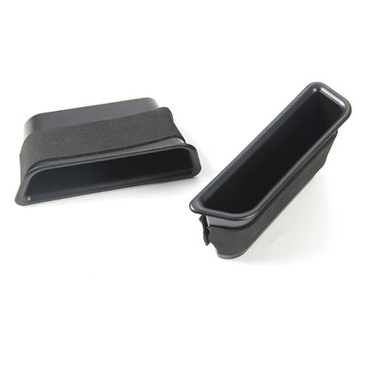 2pcs Inner Side Door Handle Storage Box Cover For Ford Mustang 2015+ Accessories