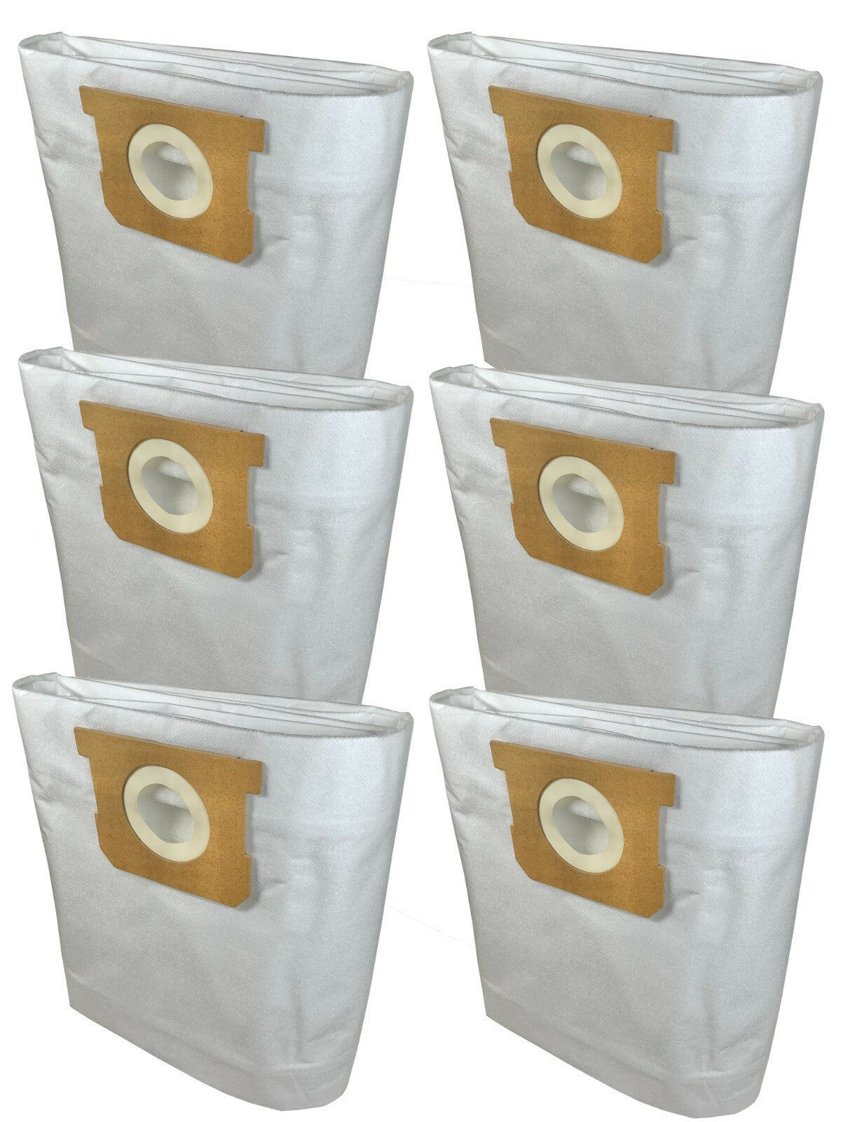 Solid Spare (6) Drywall Bag High Efficiency Dust Bags for Shop Vac 9067100