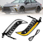 LED Daytime Running Light Fog Lamp Turn Signal For 2025 Toyota Camry SE XSE