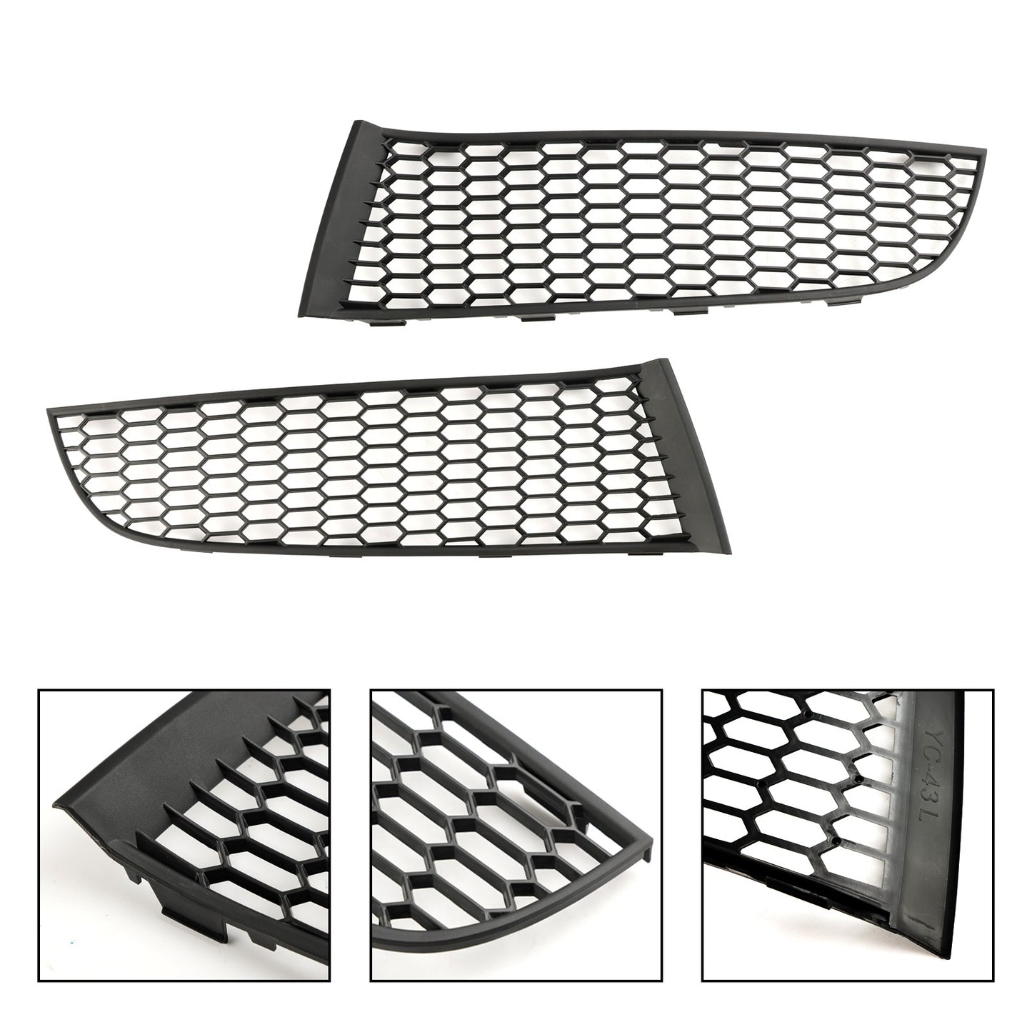 Front Bumper Lower Grille 51117903673 51117903674 Fit BMW F01 F02 2009-2015 #8