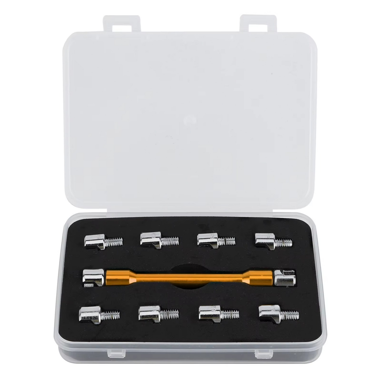 5.0-6.8 Universal Motorcycle Wheel Spoke Wrench CNC Spanner Kit Repair Tool Pack