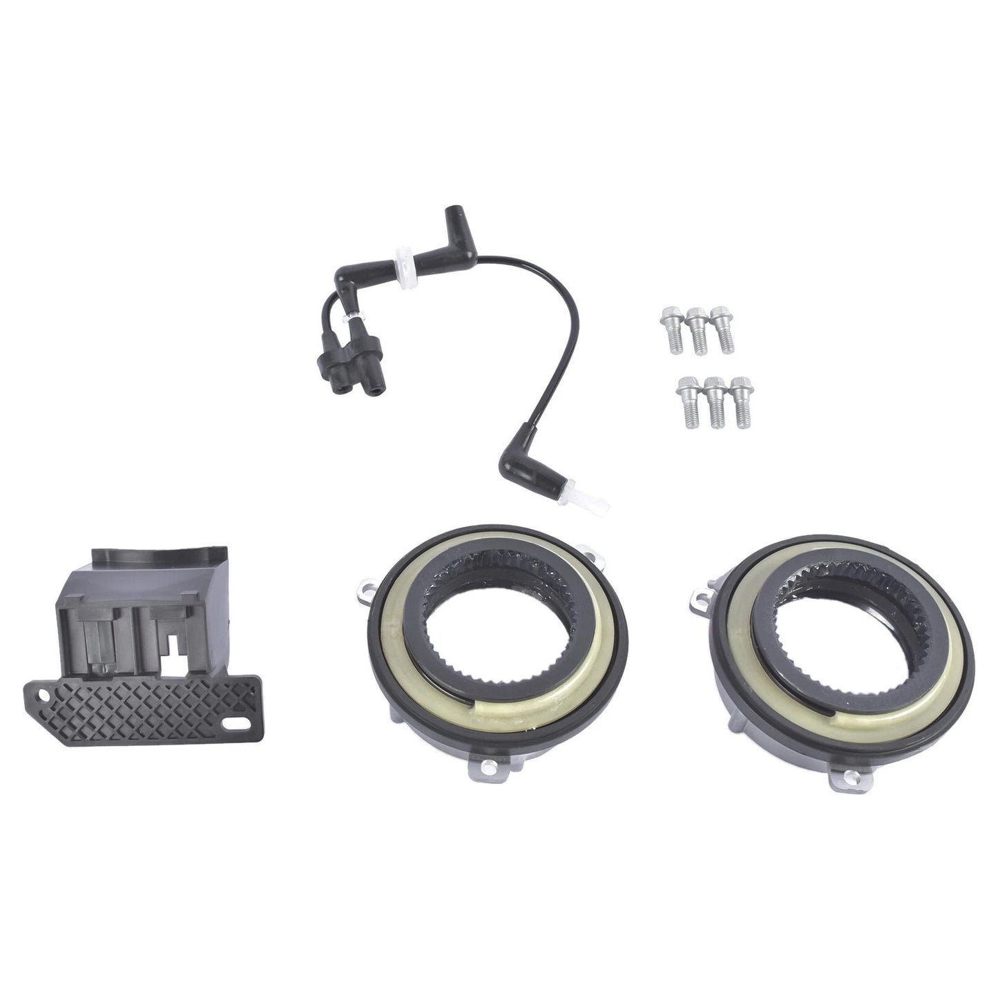 Locking Hub Axle Actuator Vacuum Solenoid Valve For Ford Expedition F-150 03-15