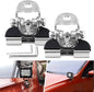 2pcs Pillar Hood Led Work Light Bar Mount Bracket Clamp Holder Offroad Universal