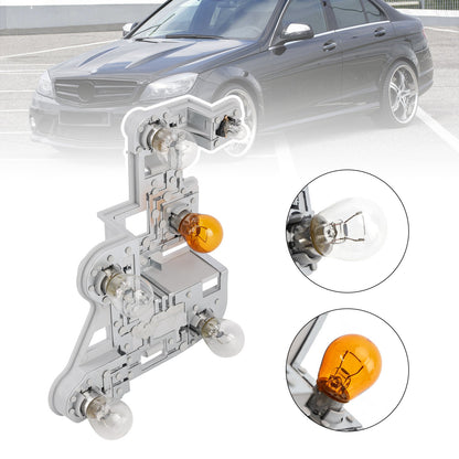 Right Tail Lamp Bulb Holder with Bulbs For Mercedes W204 C-Class 2007-2010#