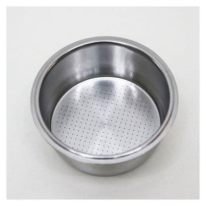 51Mm Portafilter Basket, Stainless Steel Coffee Filter, Double Layer Pressurized