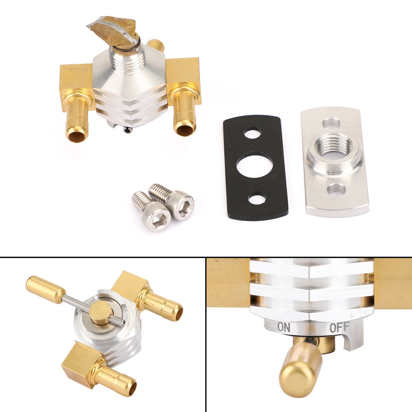 Petcock Fuel Tap Cock Valve fit for Yamaha Banshee YFZ350 Raptor YMF660R U9 AF