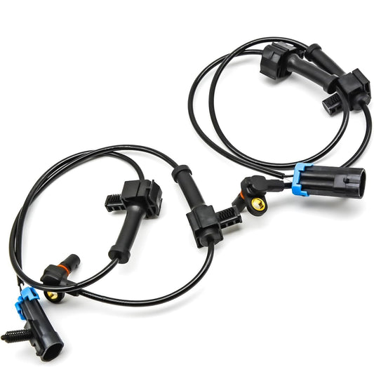 2x Rear ABS Wheel Speed Sensor For GMC Sierra 1500 Chevy Silverado 1500 07-13 EC