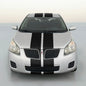 10" VINYL RALLY STRIPES RACING STRIPE KIT HOOD TRUNK ROOF For PONTIAC VIBE