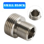 ??Small Block Oil Filter Insert Adapter SBF 5.0 302 351 F1AZ-6890-B for Ford