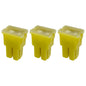 60A Straight Female Fuse Cartridge FLF PAL Auto Link for Car Truck RV SUV - 3pk